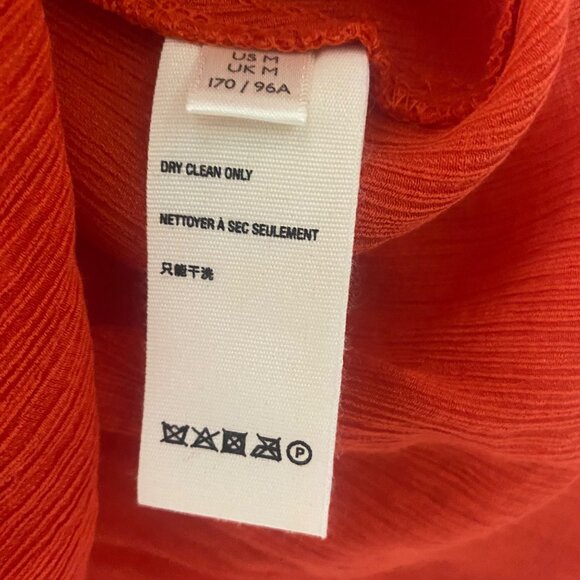 Free People Check On It Wrap Top Womens SM Red Casual Boho Holiday - Picture 4 of 9